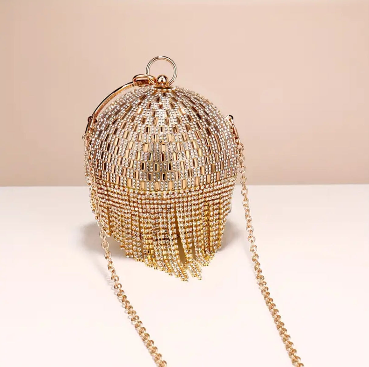 Tasseled Bling LUX Clutch Purse
