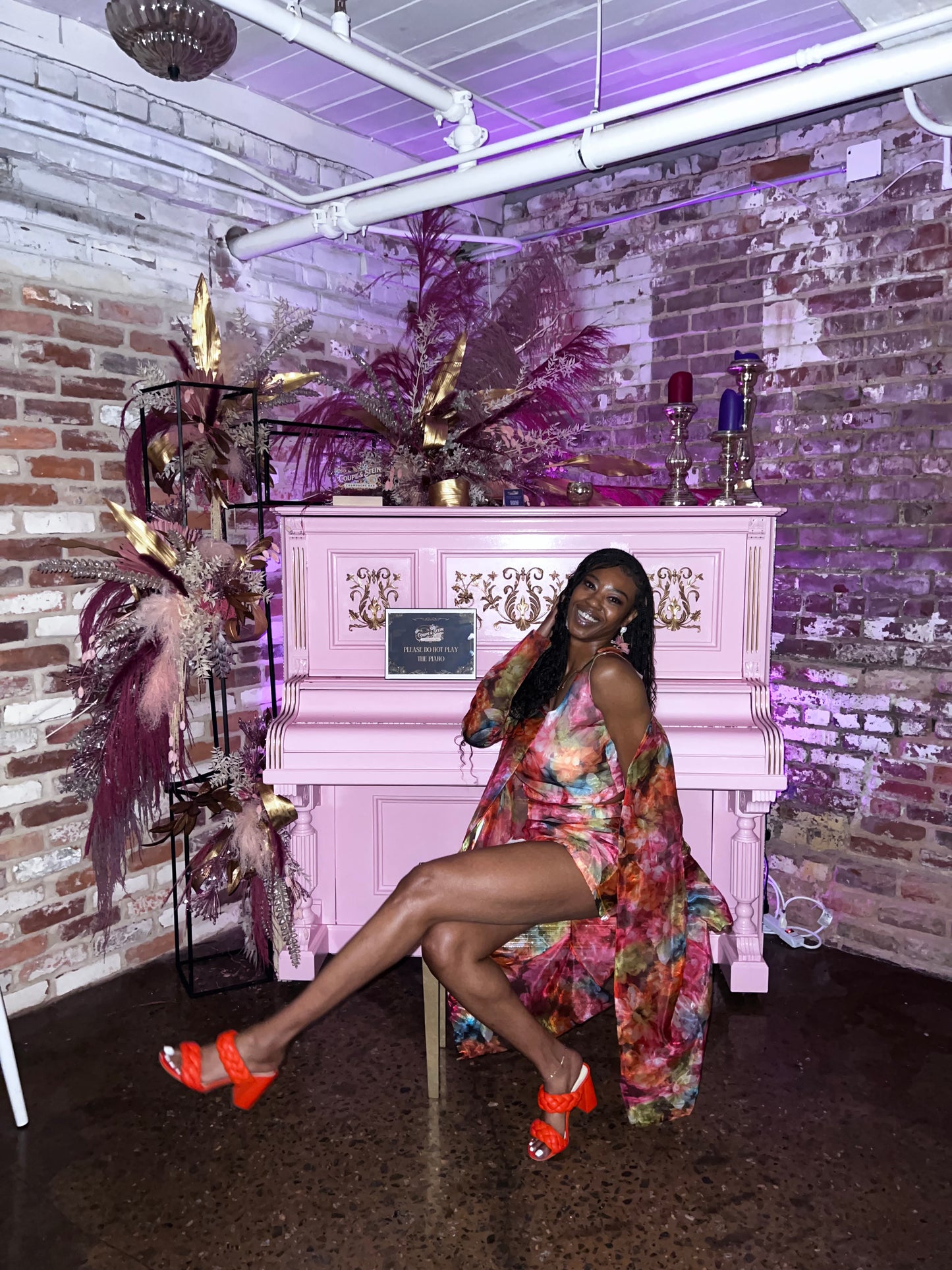 3-Piece Floral Mini Skirt Set