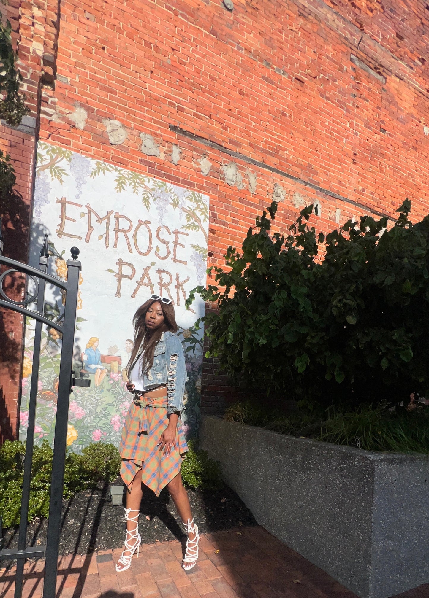 Ripped Up Denim Jacket