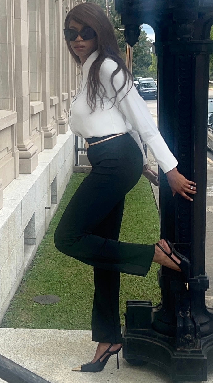 Dipped in Gold Slingback Stiletto