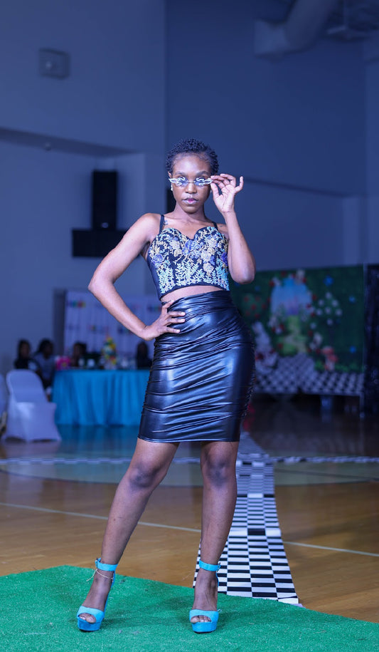 Azul Sequined Corset