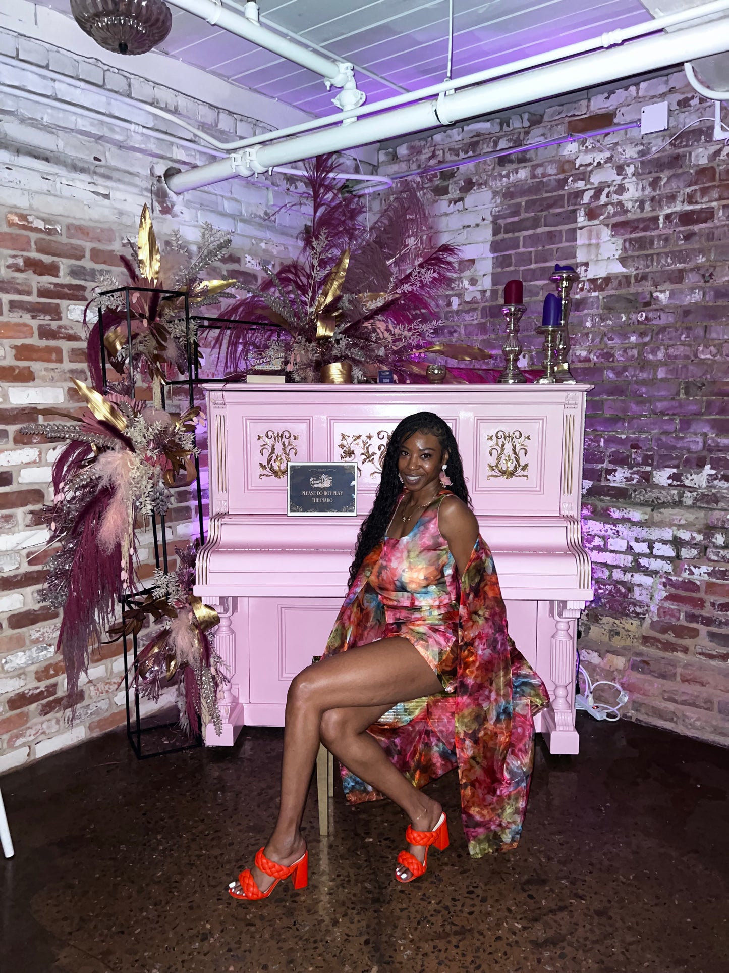 3-Piece Floral Mini Skirt Set