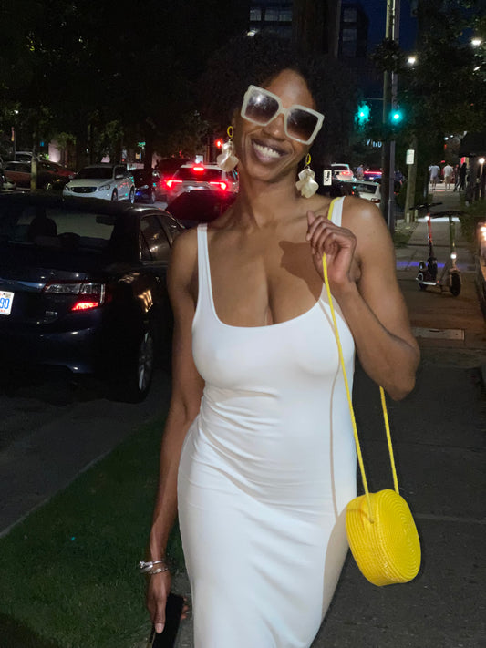 Woven Sunset Crossbody Bag