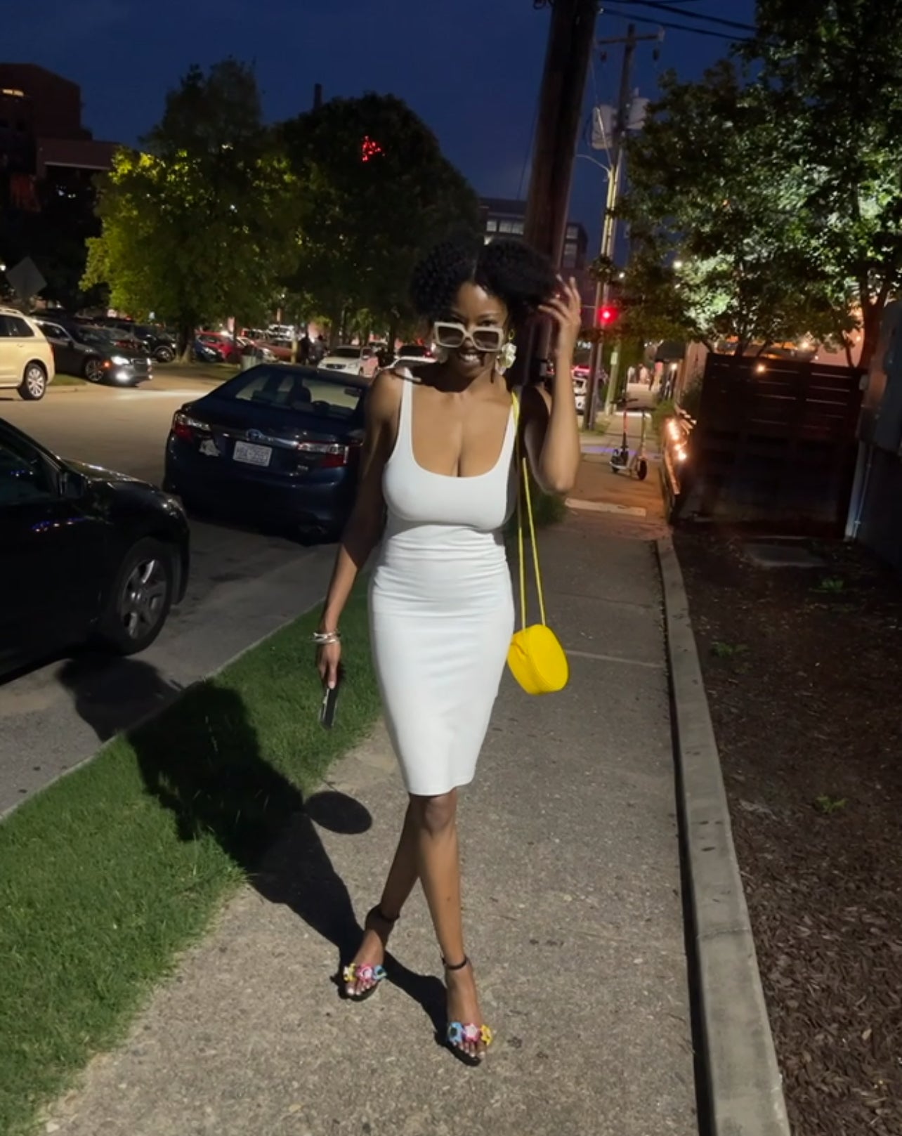 Woven Sunset Crossbody Bag