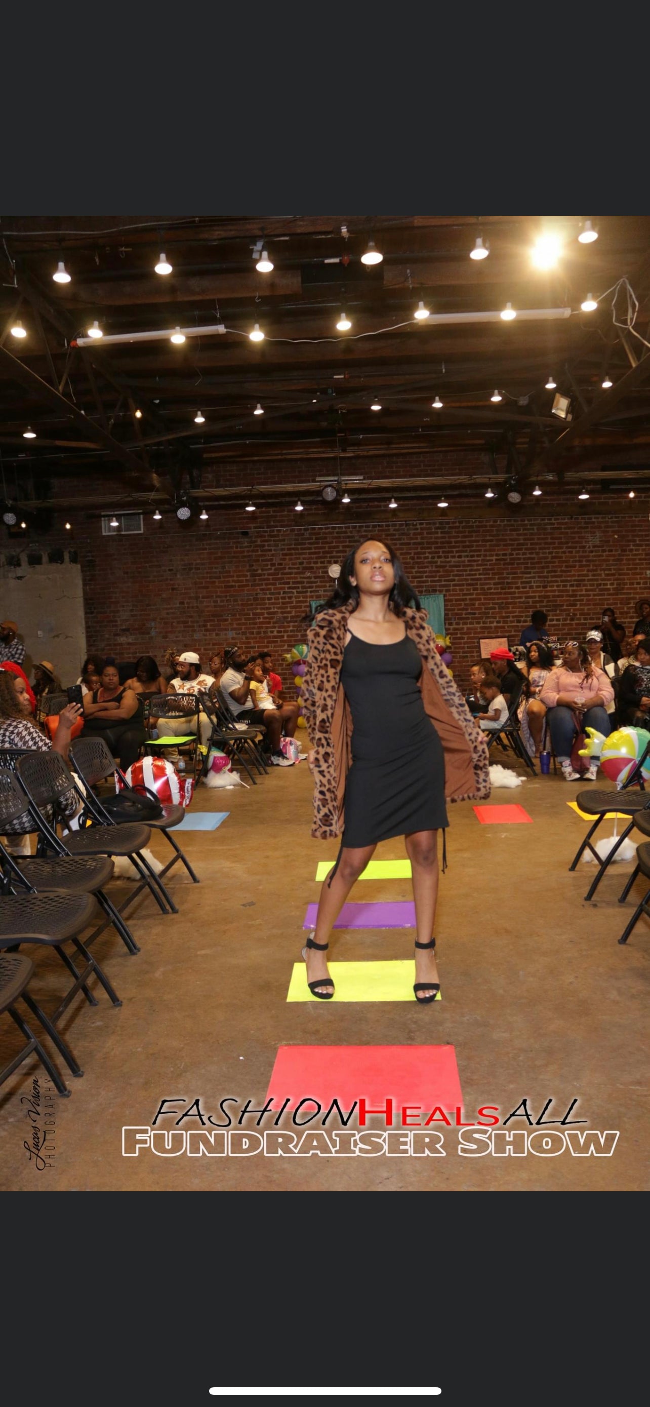 Cheetah Effect Fur Coat