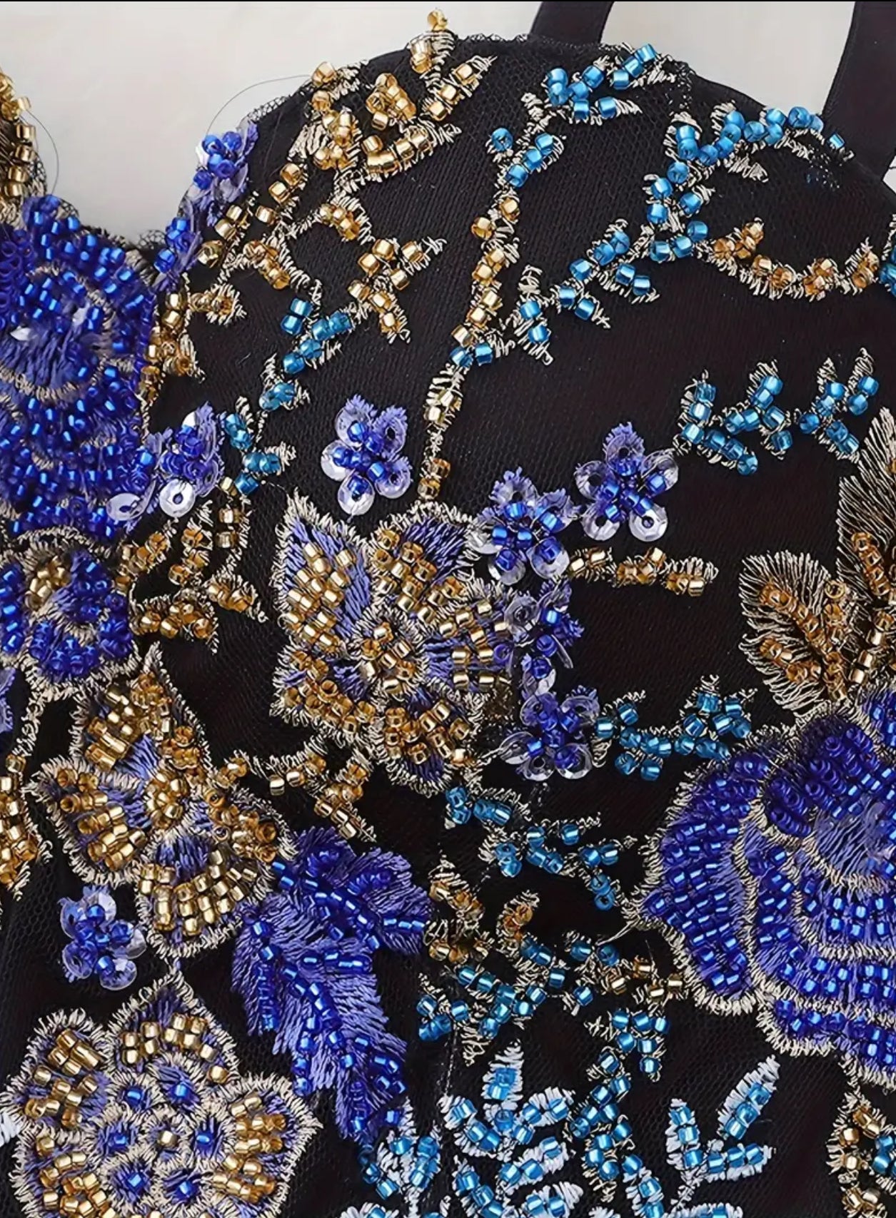 Azul Sequined Corset