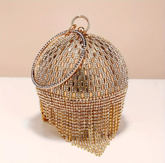 Tasseled Bling LUX Clutch Purse