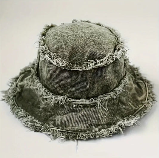 Vintage Denim Bucket Hat