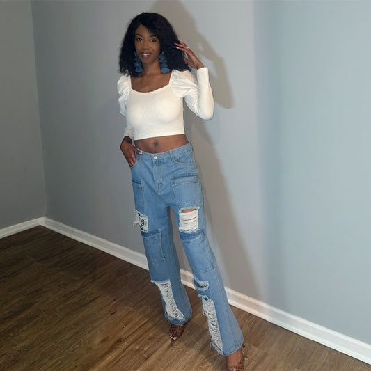 Keep It Cute | Cropped Top