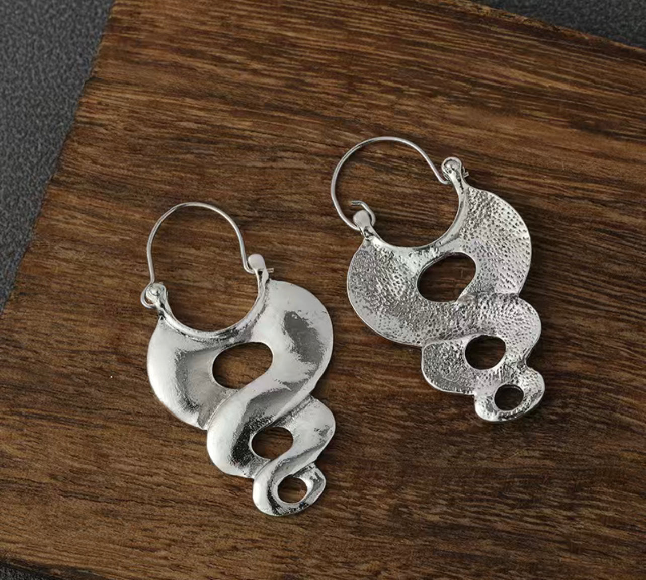 Spiral Effect Earrings